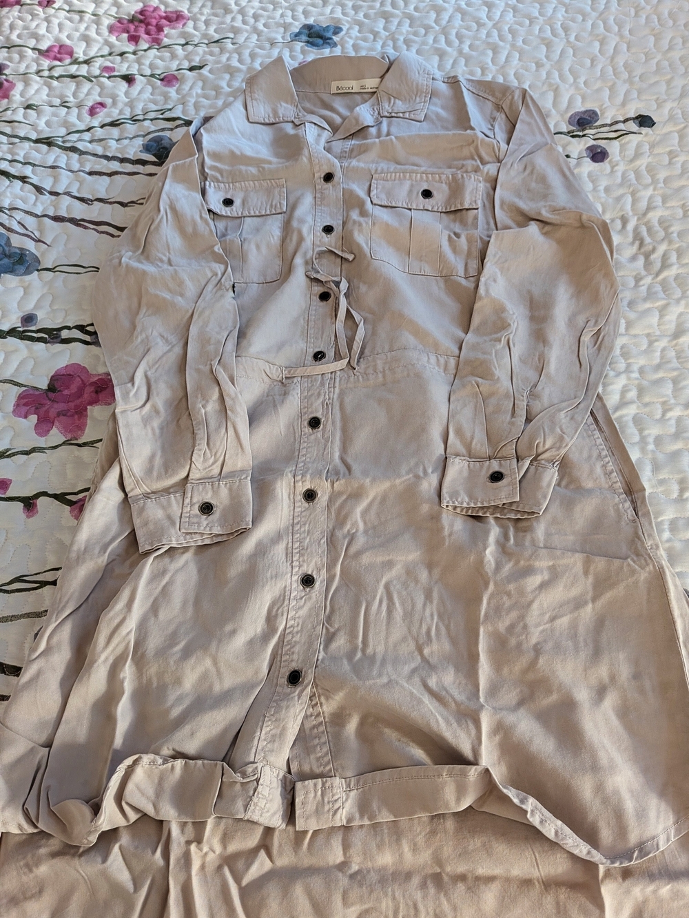 BE COOL Light Beige Dress